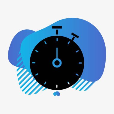 Soyut arkaplanda İzleme Simgesini Durdur