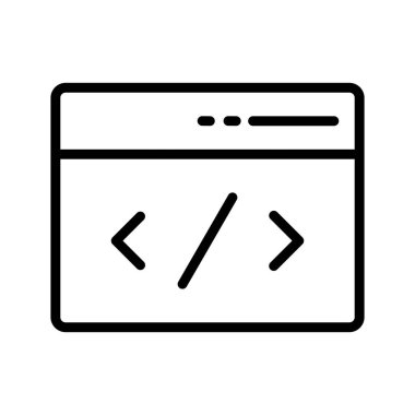 Tarayıcı simgesi soyut arkaplanda izole edildi