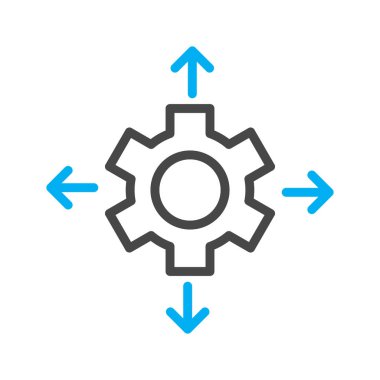  Simge soyut arkaplanda izole ediliyor