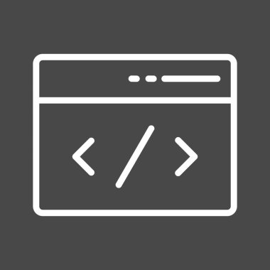 Tarayıcı simgesi soyut arkaplanda izole edildi