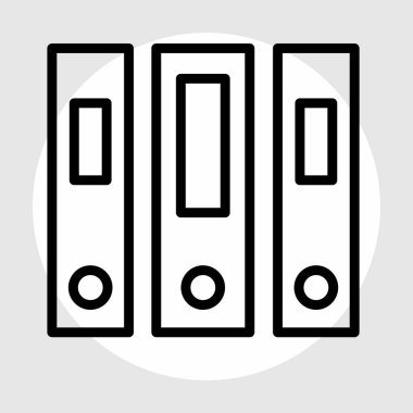 Soyut arkaplanda dosya simgesi izole edildi