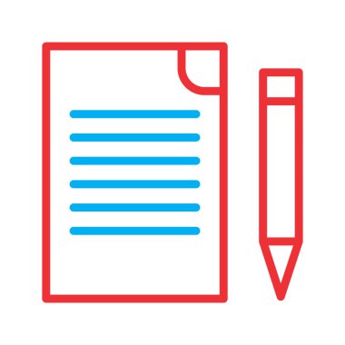 Dosya düzenleme simgesi soyut arkaplanda izole edildi