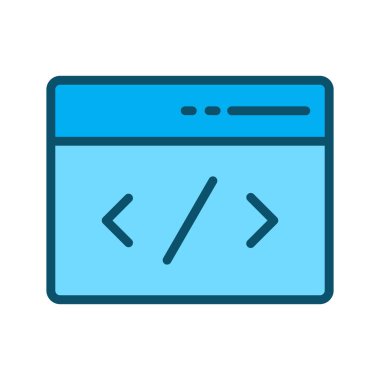 Tarayıcı simgesi soyut arkaplanda izole edildi