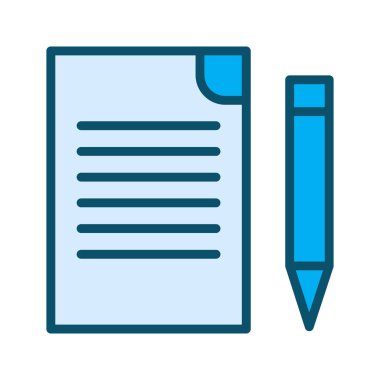 Dosya düzenleme simgesi soyut arkaplanda izole edildi