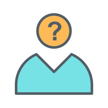 Soyut arkaplanda izole edilmiş bir simge düşünme