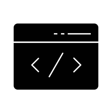 Tarayıcı simgesi soyut arkaplanda izole edildi