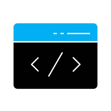 Tarayıcı simgesi soyut arkaplanda izole edildi