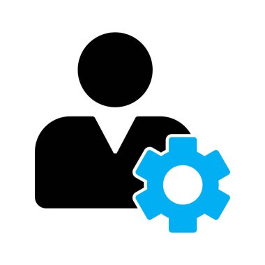 Soyut arkaplanda izole edilmiş bir simge düşünme