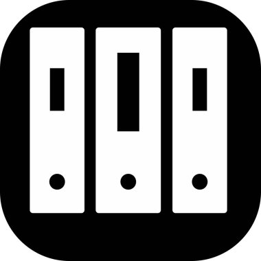 Soyut arkaplanda dosya simgesi izole edildi