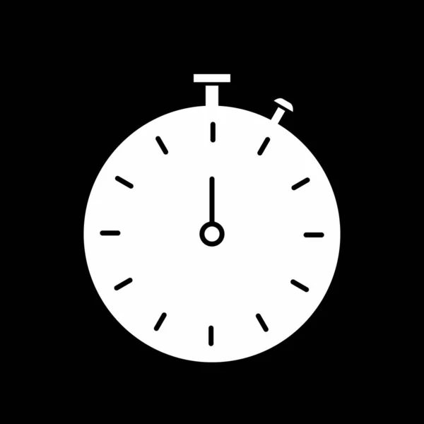 Stopwatch icon isolated on abstract background — 스톡 벡터