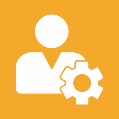 Soyut arkaplanda izole edilmiş bir simge düşünme