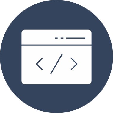 Tarayıcı simgesi soyut arkaplanda izole edildi