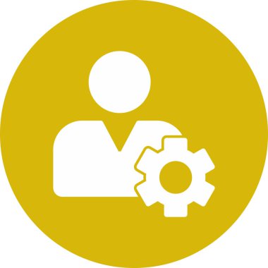 Soyut arkaplanda izole edilmiş bir simge düşünme