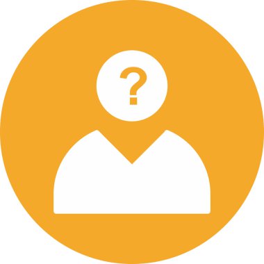 Soyut arkaplanda izole edilmiş bir simge düşünme