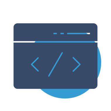 Tarayıcı simgesi soyut arkaplanda izole edildi