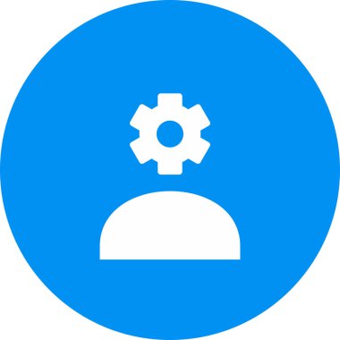 soyut arkaplanda izole edilmiş yaratıcı zihin simgesi