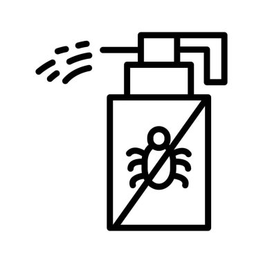 Soyut arka grupta fıskiye simgesi izole edildi