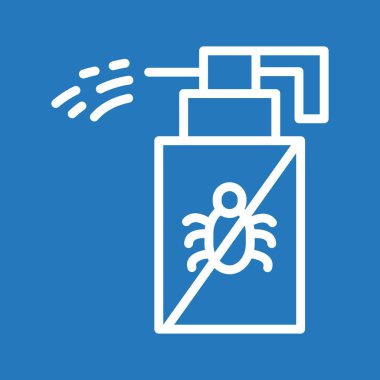 Soyut arka grupta fıskiye simgesi izole edildi