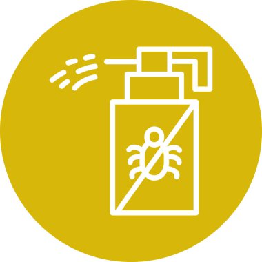 Soyut arka grupta fıskiye simgesi izole edildi