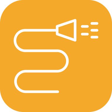 Hortum simgesi soyut bir grupta izole edildi