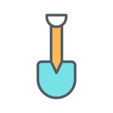 Soyut arkaplan grubunda simge kazılıyor