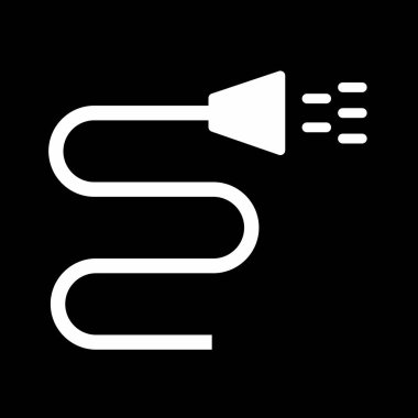 Hortum simgesi soyut bir grupta izole edildi