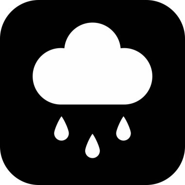 Bulut simgesi soyut arkaplan grubunda izole edildi