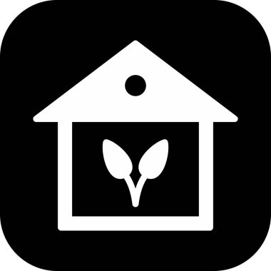 Ev simgesi soyut bir grupta izole edildi