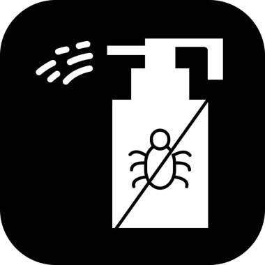 Soyut arka grupta fıskiye simgesi izole edildi