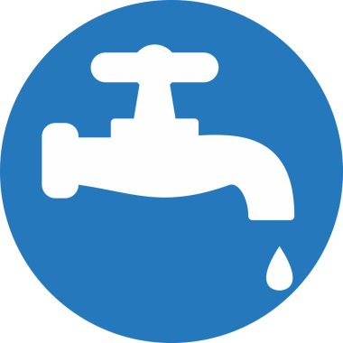 su sekmesi simgesi soyut arka grubunda izole edildi