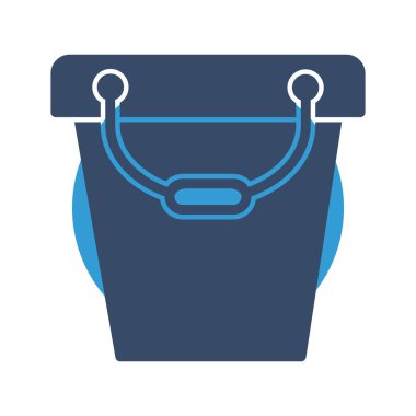 Kova Simgesi Soyut Arka Gruplandırmada İzole Edildi