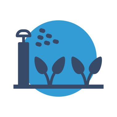 Soyut arka grupta simge izole edildi