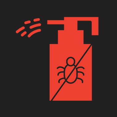 Soyut arka grupta fıskiye simgesi izole edildi