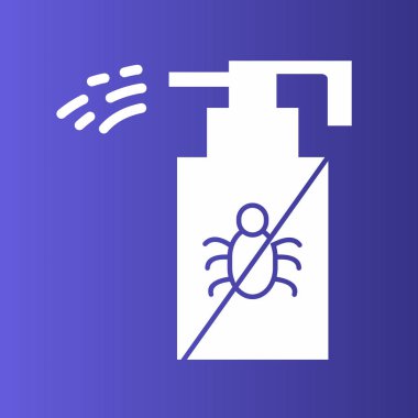 Soyut arka grupta fıskiye simgesi izole edildi