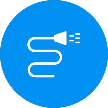 Hortum simgesi soyut bir grupta izole edildi