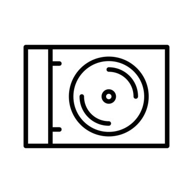 dvd simgesi soyut arkaplanda izole edildi