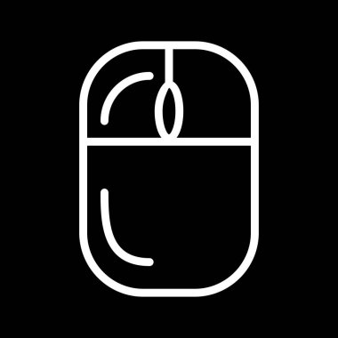 Fare simgesi soyut arkaplanda izole edildi