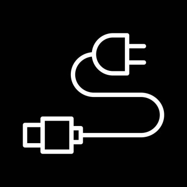 Soyut arkaplanda kablo simgesi yükleniyor