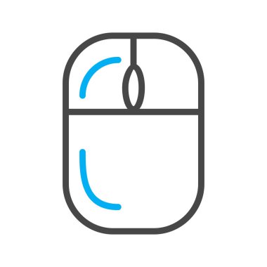 Fare simgesi soyut arkaplanda izole edildi