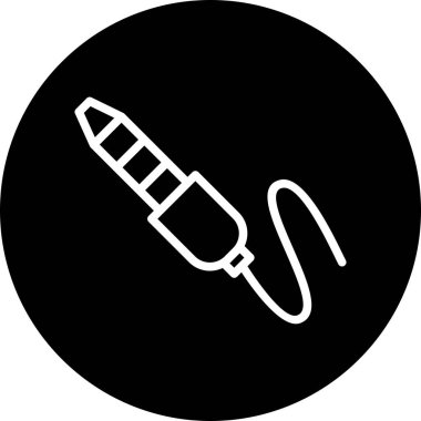 kafatası özne simgesi soyut arkaplanda izole edildi