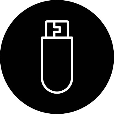  usb simgesi soyut arkaplanda izole edildi