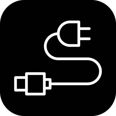 Soyut arkaplanda kablo simgesi yükleniyor