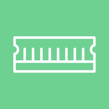  Soyut arkaplanda ram simgesi izole edildi