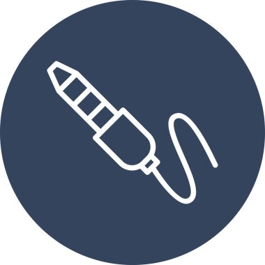 kafatası özne simgesi soyut arkaplanda izole edildi