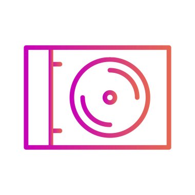 dvd simgesi soyut arkaplanda izole edildi