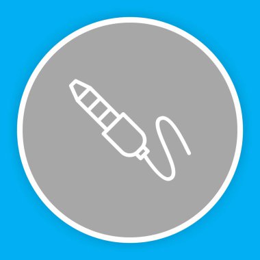 kafatası özne simgesi soyut arkaplanda izole edildi