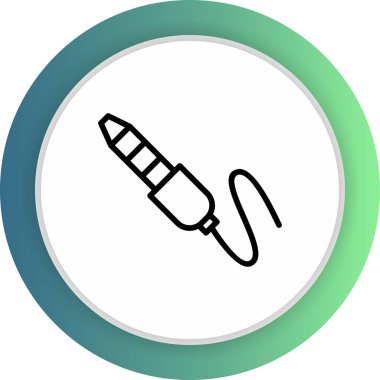 kafatası özne simgesi soyut arkaplanda izole edildi