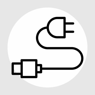 Soyut arkaplanda kablo simgesi yükleniyor