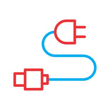 Soyut arkaplanda kablo simgesi yükleniyor