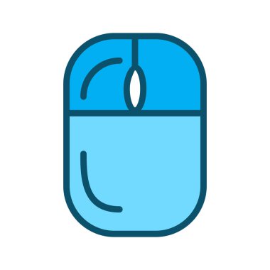 Fare simgesi soyut arkaplanda izole edildi